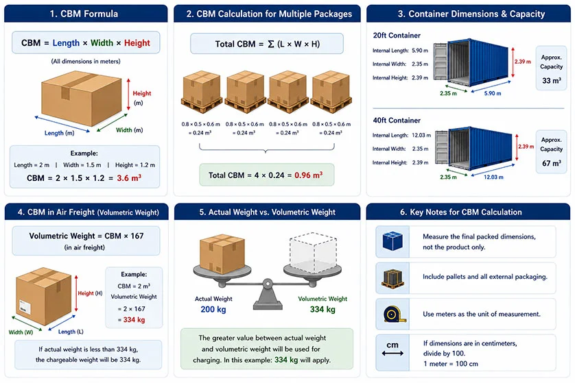 Complete Guide to Cargo Volume Calculation and Shipping Costs