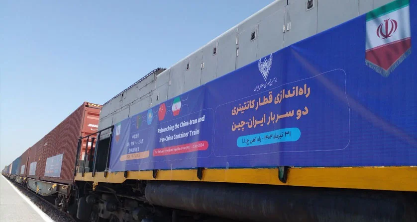 Railways CEO: Iran Is a Fast and Secure Gateway for Freight Transport from China to Europe