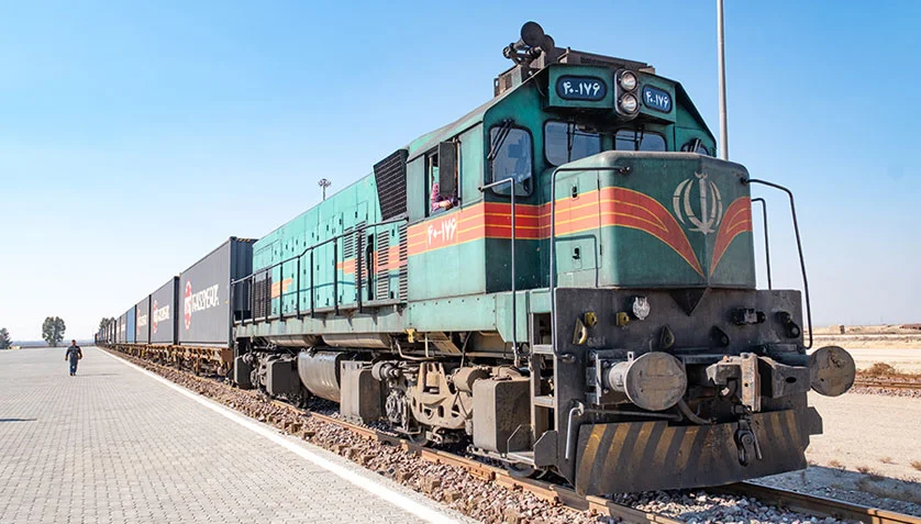 Container Shipping from China to Iran via Rail