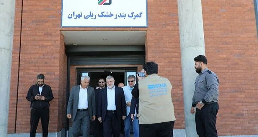 Tehran Governor Visits APRIN Logistics Center and Dry Port